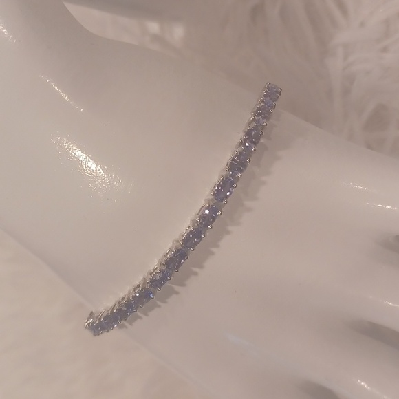 Colleen Lopez Tanzanite Tennis Bracelet NEW - Picture 4 of 11